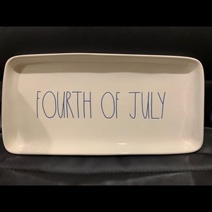 Rae Dunn Fourth of July tray